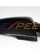 Rexpeed Dry Carbon Mirror Covers-Gloss Finish Toyota Supra A90 2020-2024                                     - TS14 - Image 2