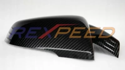 Rexpeed Dry Carbon Mirror Covers-Gloss Finish Toyota Supra A90 2020-2024                                     - TS14 - Image 2