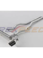 Rexpeed Stainless Steel Front With Mid Pipe | Muffler | Dry Carbon Tips Toyota Supra A90 2020-2024                                     - TS17 - Image 3