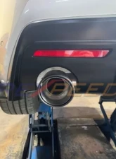 Rexpeed Stainless Steel Front With Mid Pipe | Muffler | Dry Carbon Tips Toyota Supra A90 2020-2024                                     - TS17 - Image 2