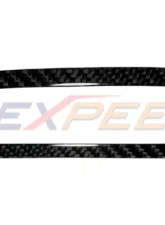Rexpeed Carbon Fiber Cluster Switch Panel Badge Toyota Supra A90 2020-2024                                     - TS20 - Image 4