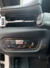 Rexpeed Carbon Fiber Cluster Switch Panel Badge Toyota Supra A90 2020-2024                                     - TS20 - Image 4