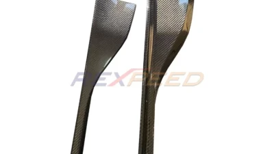 Rexpeed Forged Carbon Side Skirt Extension-Gloss Toyota Supra V3 2020-2024                                     - TS24FC - Image 3