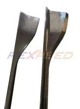 Rexpeed Carbon Fiber Side Skirt Extension-Gloss Toyota Supra V3 2020-2024                                     - TS24 - Image 3