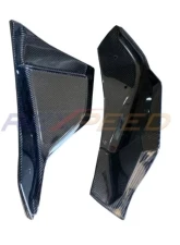 Rexpeed Forged Carbon Rear Bumper Side Spats - Gloss Toyota Supra V3 2020-2024                                     - TS25FC - Image 3