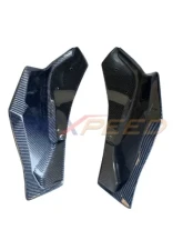 Rexpeed Forged Carbon Rear Bumper Side Spats - Gloss Toyota Supra V3 2020-2024                                     - TS25FC - Image 2