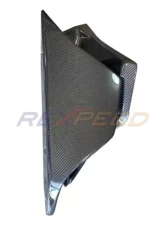 Rexpeed Forged Carbon Rear Bumper Side Spats - Gloss Toyota Supra V3 2020-2024                                     - TS25FC - Image 3