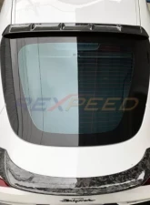 Rexpeed Carbon Fiber Roof Spoiler-Matte Toyota Supra V3 2020-2024                                     - TS27M - Image 2