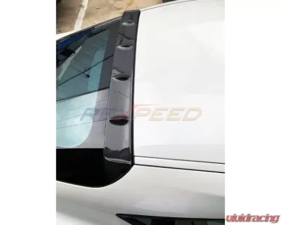 Rexpeed Carbon Fiber Roof Spoiler-Matte Toyota Supra V3 2020-2024 - TS27M