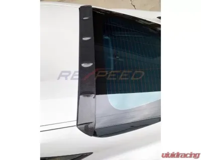 Rexpeed Carbon Fiber Roof Spoiler-Matte Toyota Supra V3 2020-2024 - TS27M