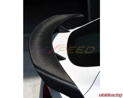 Rexpeed Carbon Fiber Rear Wing-Gloss Toyota Supra V3 2020-2024 - TS29