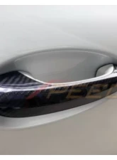 Rexpeed Dry Carbon Outer Door Handle Covers-Matte Toyota Supra A90 2020-2024                                     - TS35M - Image 2