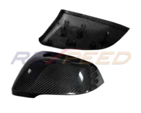 Rexpeed Dry Carbon Mirror Cap Full Replacements-Matte Toyota Supra A90 2020-2024