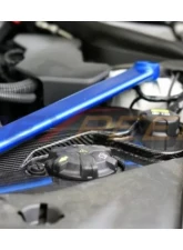 Rexpeed Forged Carbon Coolant Cover-Gloss Toyota Supra A90 2020-2024                                     - TS41FC - Image 3