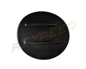 Rexpeed Dry Carbon Fuel Door Cover-Gloss Toyota Supra A90 2020-2024