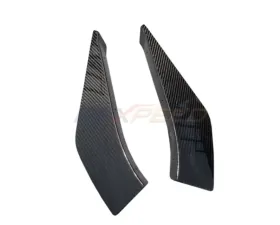 Rexpeed Carbon Fiber Front Canards-Gloss Toyota Supra V5 2020-2024