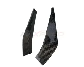 Rexpeed Forged Carbon Front Canards-Gloss Toyota Supra V5 2020-2024