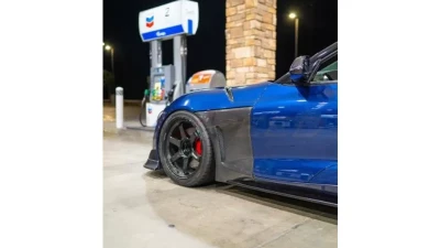 Rexpeed Carbon Fiber Front Fender Duct Panel-Gloss Toyota Supra V2 2020-2024                                     - TS45 - Image 2