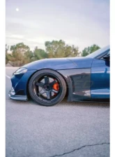 Rexpeed Carbon Fiber Front Fender Duct Panel-Gloss Toyota Supra V2 2020-2024                                     - TS45 - Image 3