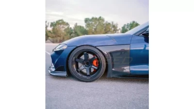 Rexpeed Carbon Fiber Front Fender Duct Panel-Gloss Toyota Supra V2 2020-2024                                     - TS45 - Image 3