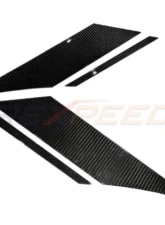 Rexpeed GR Carbon Fiber C-Pillar Decal-Gloss Toyota Supra A90 2020-2024                                     - TS51 - Image 4