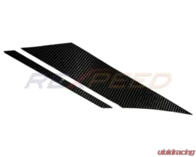 Rexpeed GR Carbon Fiber C-Pillar Decal-Gloss Toyota Supra A90 2020-2024 - TS51