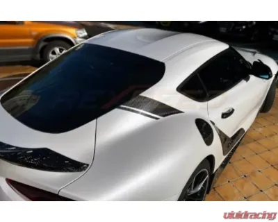 Rexpeed GR Carbon Fiber C-Pillar Decal-Gloss Toyota Supra A90 2020-2024 - TS51