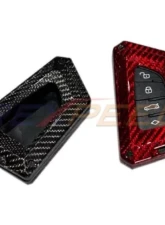 Rexpeed Carbon Fiber Key Fob Cover_Red Toyota Supra V2 2020                                     - TS53R - Image 3