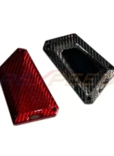 Rexpeed Carbon Fiber Key Fob Cover_Red Toyota Supra V2 2020                                     - TS53R - Image 3