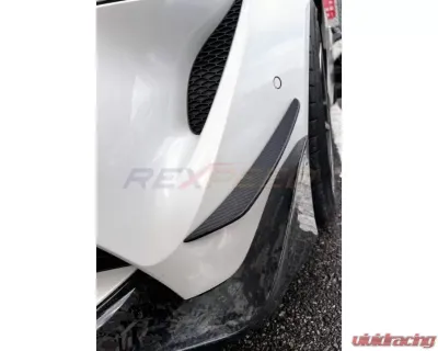 Rexpeed Painted Front Canards Toyota Supra V2 2020-2024 - TS54A