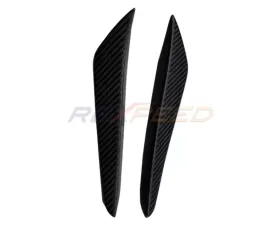 Rexpeed Forged Carbon Front Canards-Matte Toyota Supra V2 2020-2024
