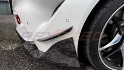 Rexpeed Forged Carbon Front Canards-Matte Toyota Supra V2 2020-2024                                     - TS54FCM - Image 4