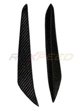 Rexpeed Carbon Fiber Front Canards-Matte Toyota Supra V2 2020-2024                                     - TS54M - Image 2