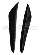Rexpeed Carbon Fiber Front Canards-Matte Toyota Supra V2 2020-2024                                     - TS54M - Image 3
