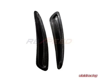 Rexpeed Dry Carbon Hood Vent Covers-Gloss Toyota Supra A90 2020-2024 - TS57