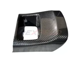 Rexpeed Dry Carbon Storage Compartment Cover-Gloss Toyota Supra A90 2020-2024