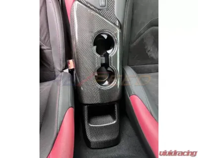 Rexpeed Dry Carbon Armrest Cover-Matte Toyota Supra A90 2020-2024 - TS60M