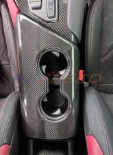 Rexpeed Dry Carbon Armrest Cover-Gloss Toyota Supra A90 2020-2024                                     - TS60 - Image 3