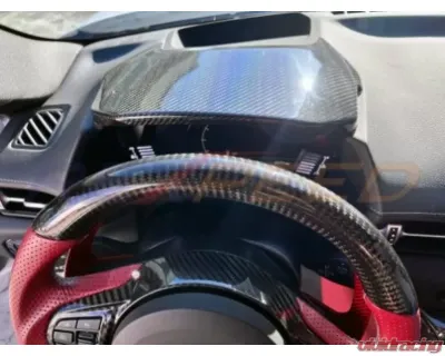 Rexpeed Dry Carbon Cluster Cover-Matte Toyota Supra A90 2020-2024 - TS62M