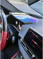 Rexpeed Dry Carbon Cluster Cover-Matte Toyota Supra A90 2020-2024                                     - TS62M - Image 4