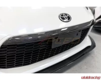 Rexpeed V4 Carbon Fiber Front License Plate+Front Nose Extension Toyota GR86 - FR116