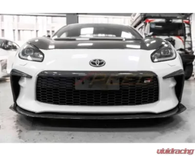 Rexpeed V4 Carbon Fiber Front License Plate+Front Nose Extension Toyota GR86 - FR116