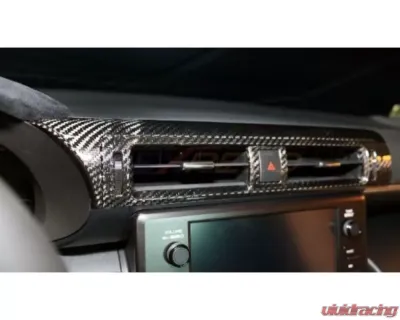 Rexpeed Dry Carbon AC Panel Dash Cover LHD Only Toyota GR86 | Subaru BRZ 2022-2023 - FR121