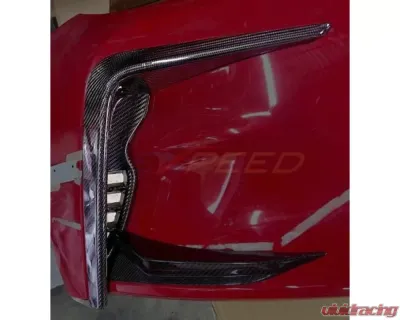 Rexpeed Dry Carbon Front Side Duct Cover Toyota GR86 2022-2023 - FR124