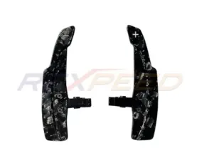 Rexpeed AT Forged Carbon Shift Paddles Full Replacement Gloss Subaru BRZ | Toyota GR86 2022+