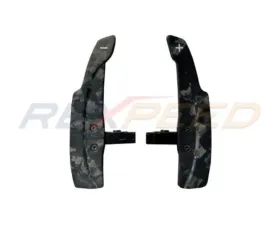 Rexpeed AT Forged Carbon Shift Paddles Full Replacement Matte Subaru BRZ | Toyota GR86 2022+