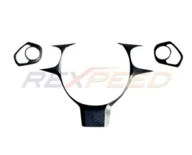 Rexpeed Dry Carbon Steering Wheel Cover Matte Subaru BRZ | Toyota GR86 2022+