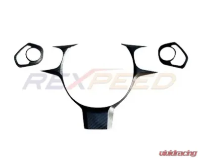 Rexpeed Dry Carbon Steering Wheel Cover Matte Subaru BRZ | Toyota GR86 2022+ - FR139M