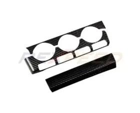 Rexpeed Dry Carbon Center Console AC Panel Cover Matte Toyota GR86 | Subaru BRZ 2022+