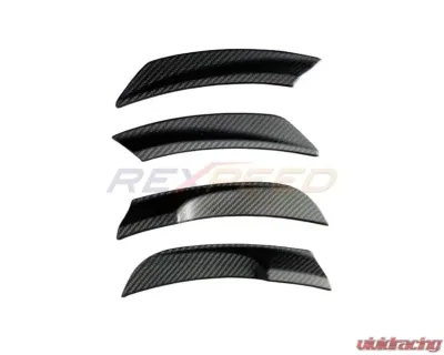 Rexpeed Rear Wheel Fender Covers Matte Toyota GR86 | Subaru BRZ 2022+ - FR147M